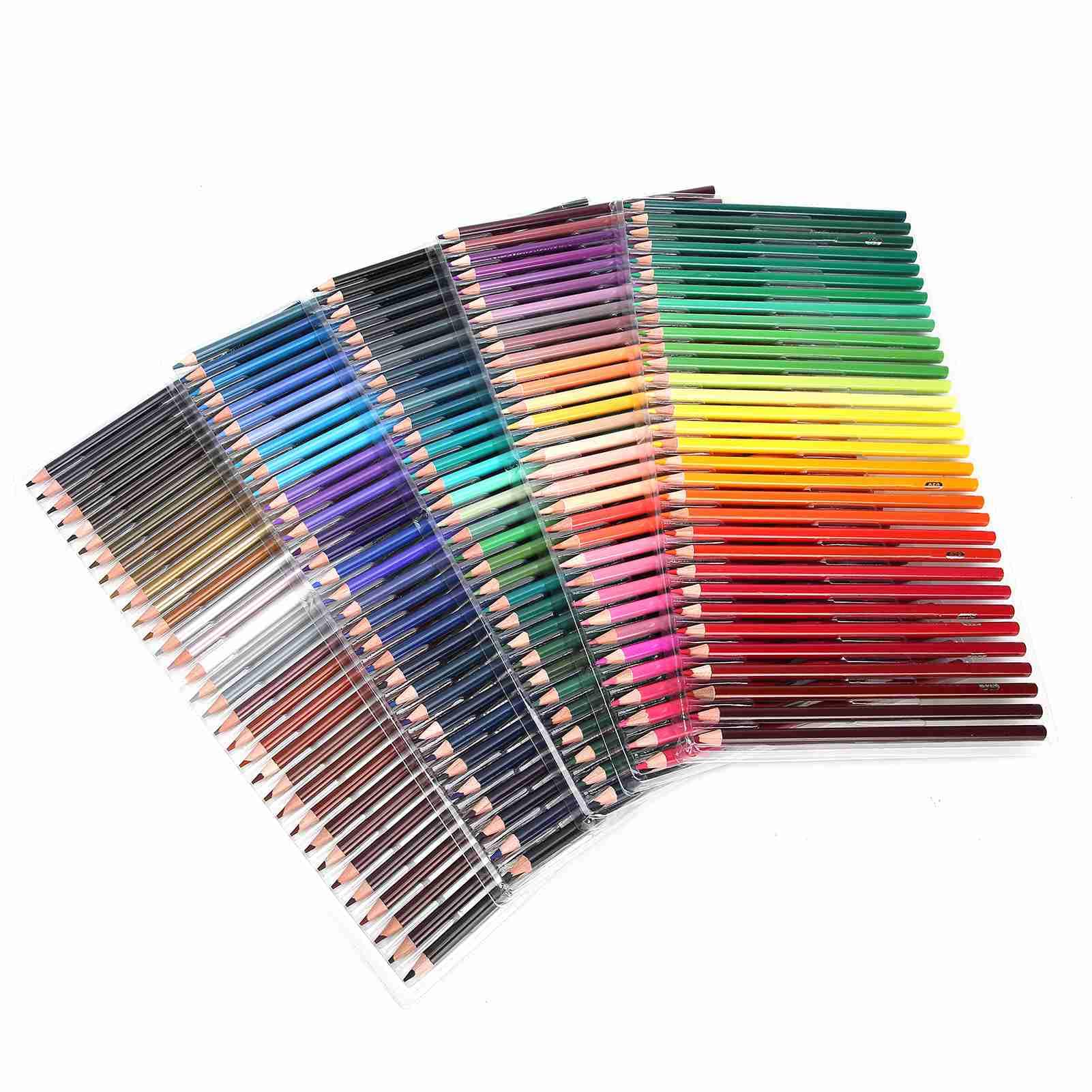 Changor Set di 160 Matite Colorate per Artisti Matite da Disegno a Base di Olio di Alta qualità in 160 Colori Vivaci, Ideali per Libri da Colorare per Adulti
