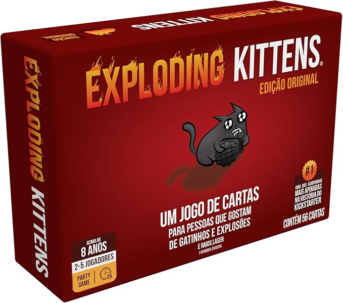 Exploding Kittens Galápagos Jogos