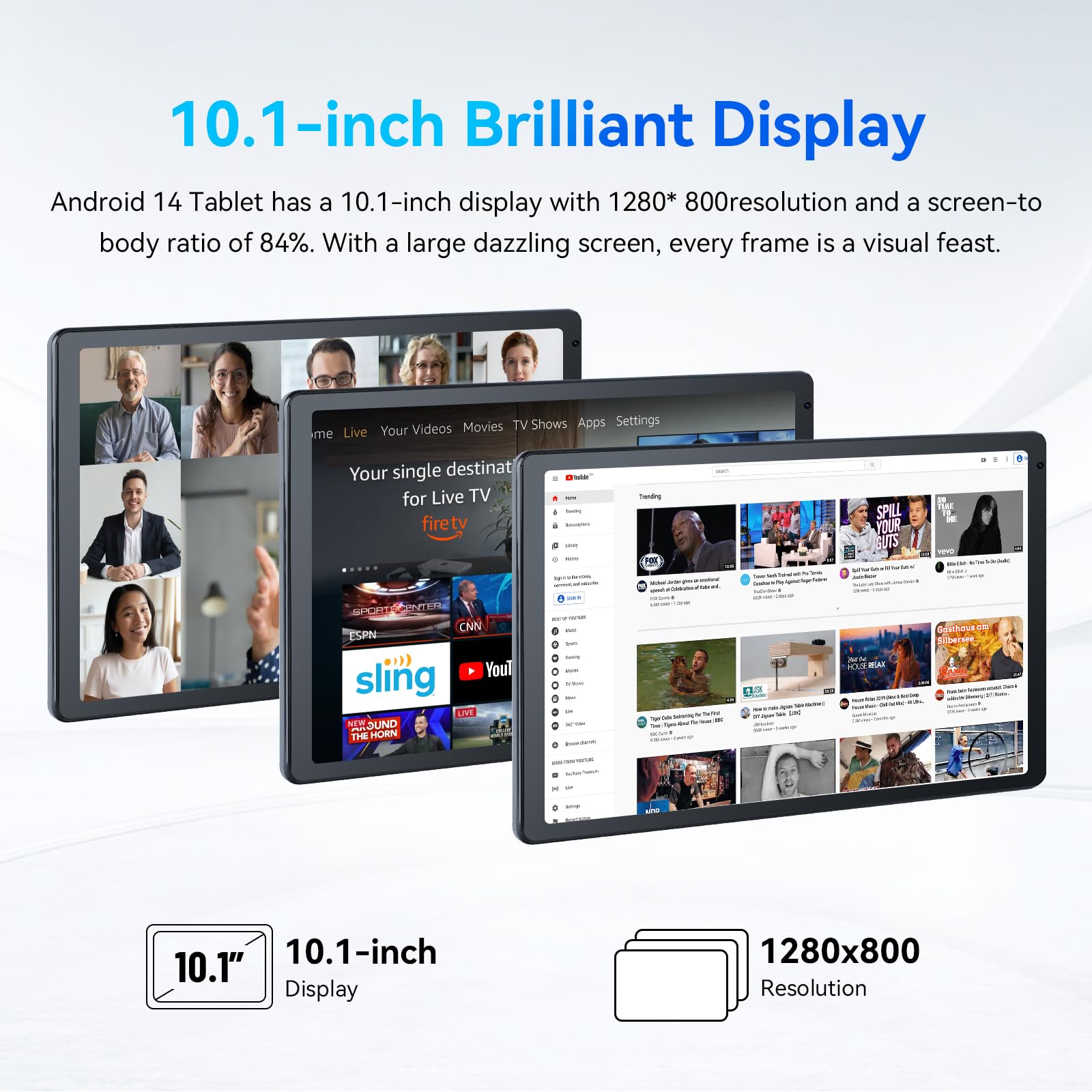 タブレット 10インチ Android 14 アンドロイド 顔認証 画面分割 Amazon.co.jp: 【タブレット 10インチ Wi-Fiモデル