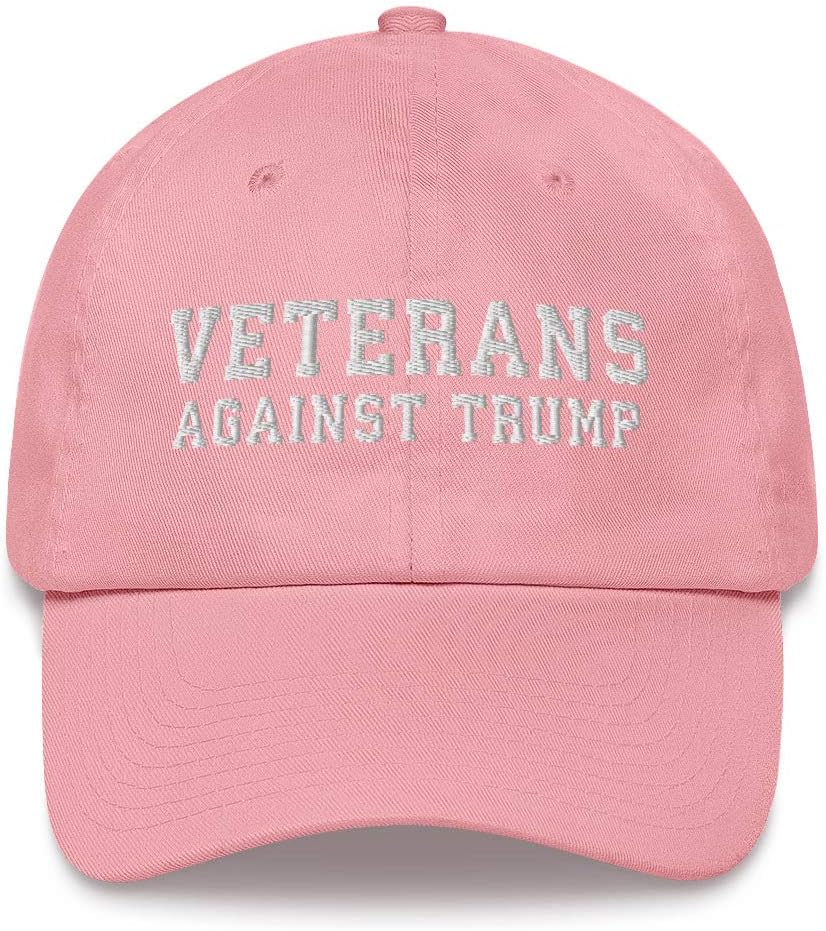 Veterans Against Trump Retro Flag Anti Trump Dump 45 2020 Baseball Hat