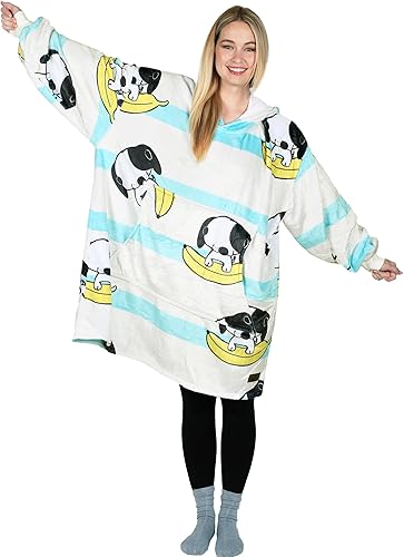 Catalonia Sudadera con capucha de gran tamaño, sudadera de forro polar con bolsillo frontal grande, para adultos, hombres y mujeres