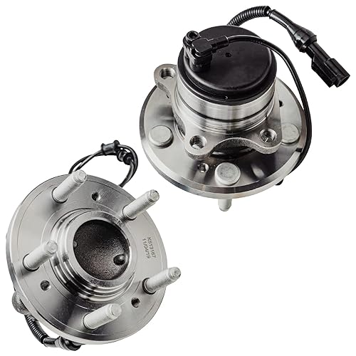 Miniatura 8 de Detroit Axle - 2 bujes de rodamiento de rueda delantera o trasera para Ford Explorer 2011 2012 2013 2014 2015 2016 2017 2018 2019 Police Interceptor