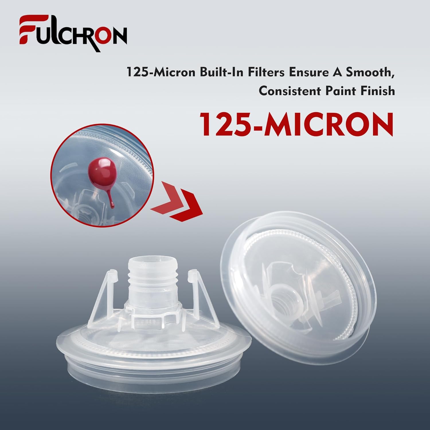 Disposable Paint Gun Cups Kit, 6oz (160ml) - 50 Cups with Lids, 2 Hard Cups & Retainer Rings, 1 PTFE Tape for HVLP Spray Guns