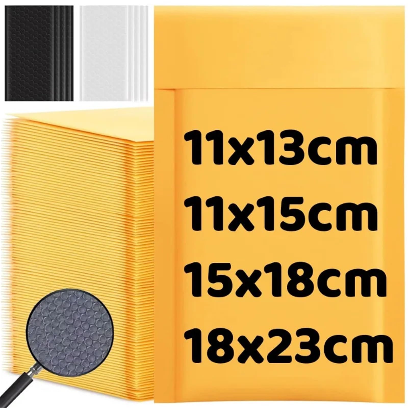 versandtaschen Blase Umschläge Taschen Selbst Dichtung Klebstoff Gepolsterte Mailer Stoßfest Anti Drop(Plastic 30PACK,18 * 23cm)