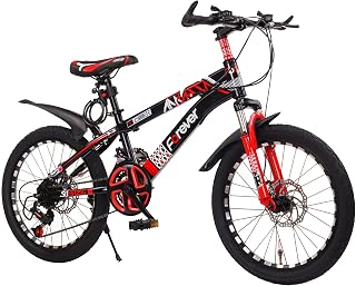 Axdwfd Kids Bike Children's Bicycle, 20 Inch Bicycle for Boys and Girls, Suitable for Children Aged 9-14, with Sensitive Brakes Bicycle