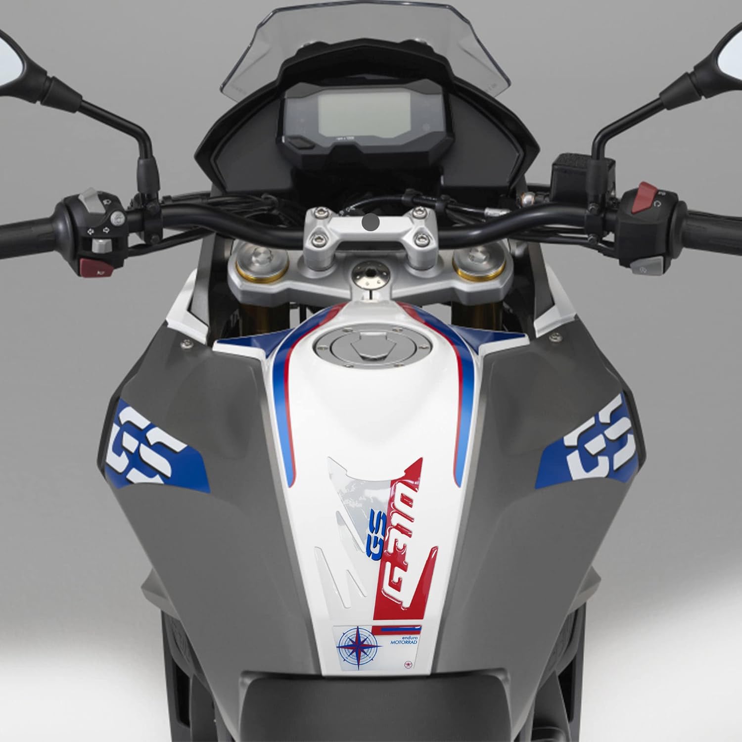 labelbike - 3D Sticker Motorcycle Fuel Tank Pad Protection and Decoration in Resin Compatible with BMW G 310 GS Sport 2017-2023
