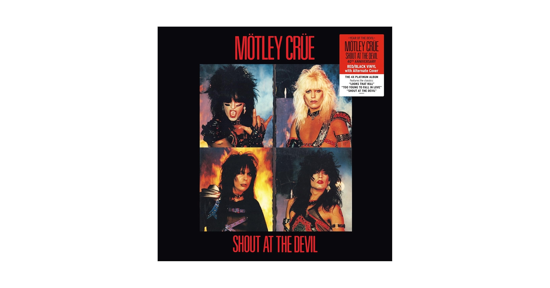 Amazon.com: Motley Crue - Shout At The Devil (40th Anniv. Ed