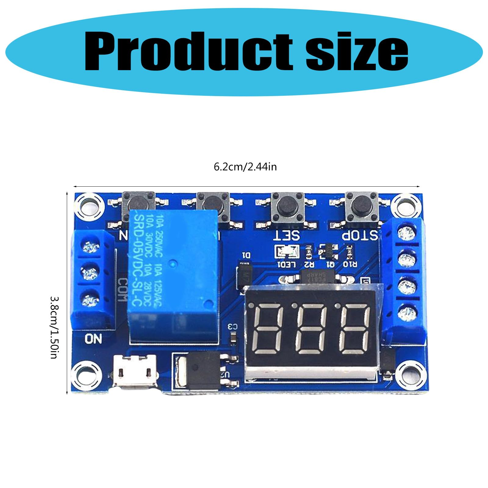 Relay Module With Timer Connection 6 30v Timer Relay Parameters Energy Efficient DC6-30V Timer Relays ...