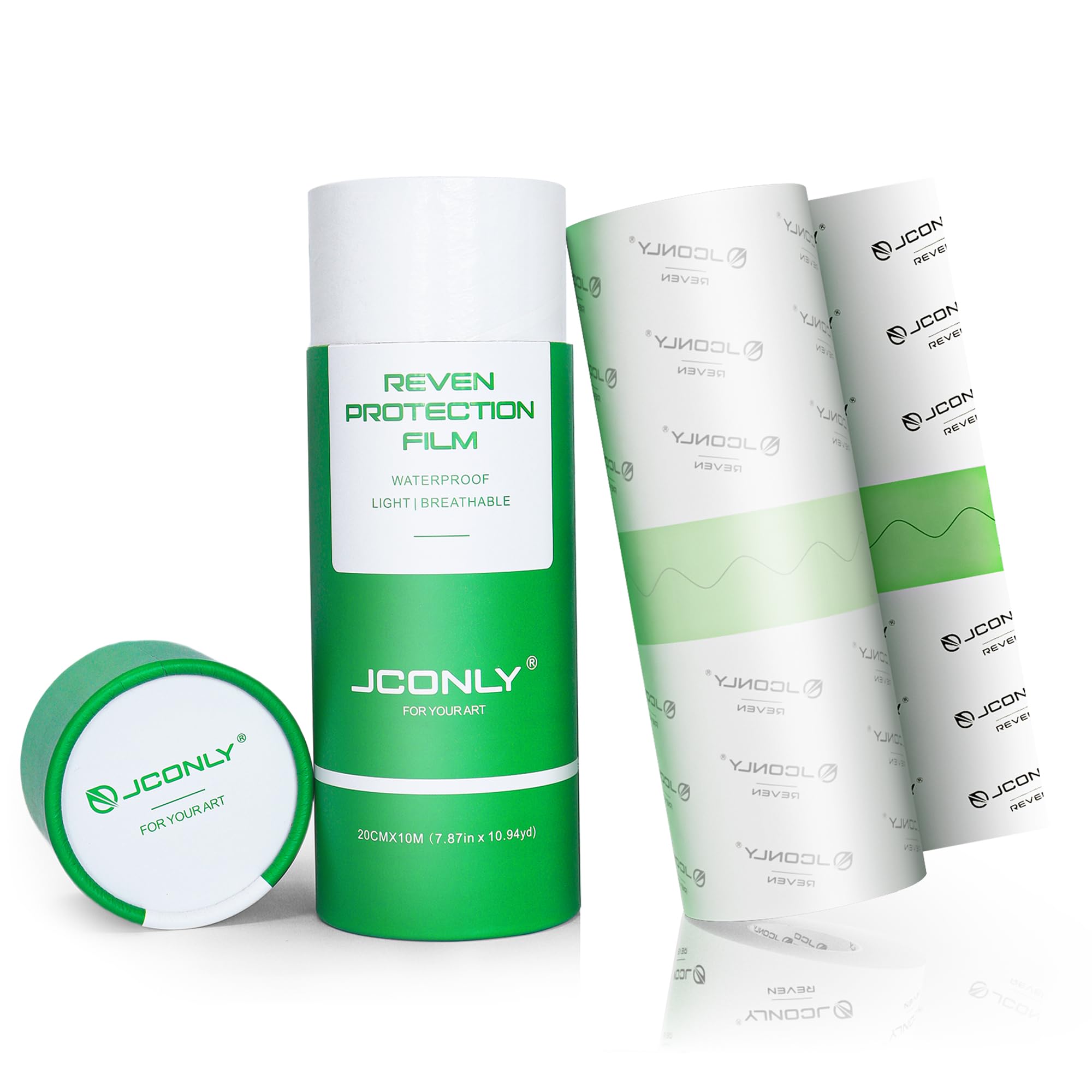 Tattoo Second Skin Tattoo Cover up 8"x 11 Yard - Rayyl 0.02MM Matte Tattoo Aftercare Bandage Waterproof, Second Skin Tattoo Cover up Transparent Film