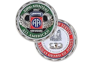 82nd Airborne Army Challenge Coin,100 Years Anniversary
