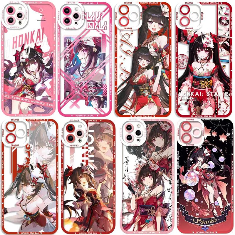 Amazon.co.jp: 崩壊 スターレイル 花火 ブラックスワン スマホケース