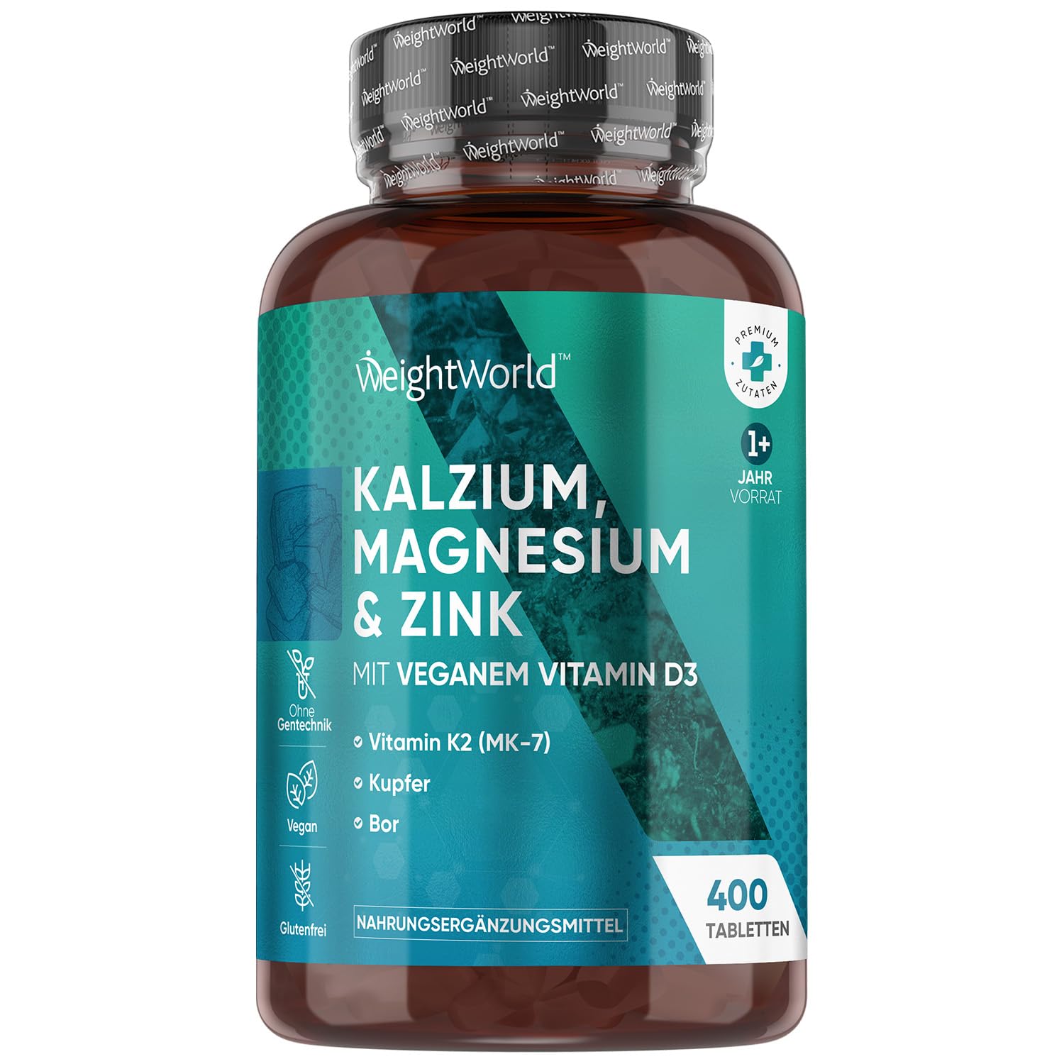 Kalzium Magnesium Zink (400 Tabletten)