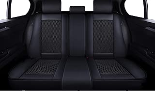LUCKYMAN CLUB Breathable Car Seat Covers Fit for Most SUV Sedan Truck Nicely Fit for 2018 Chevy Equinox Cruze 2019 Toyota Tacoma TRD PRO Double Cab RAV4 Corolla Camry (Black for The Rear seat) - coolthings.us