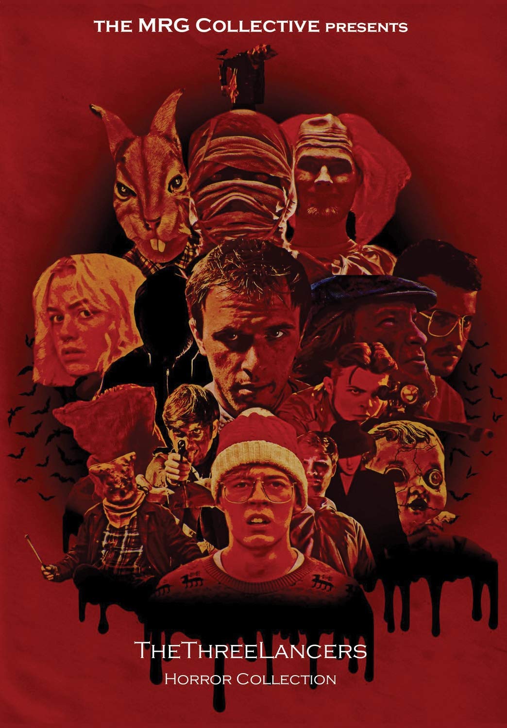 DVD The Three Lancers Horror Collection Vol 1 ideal para maratón de cine de terror