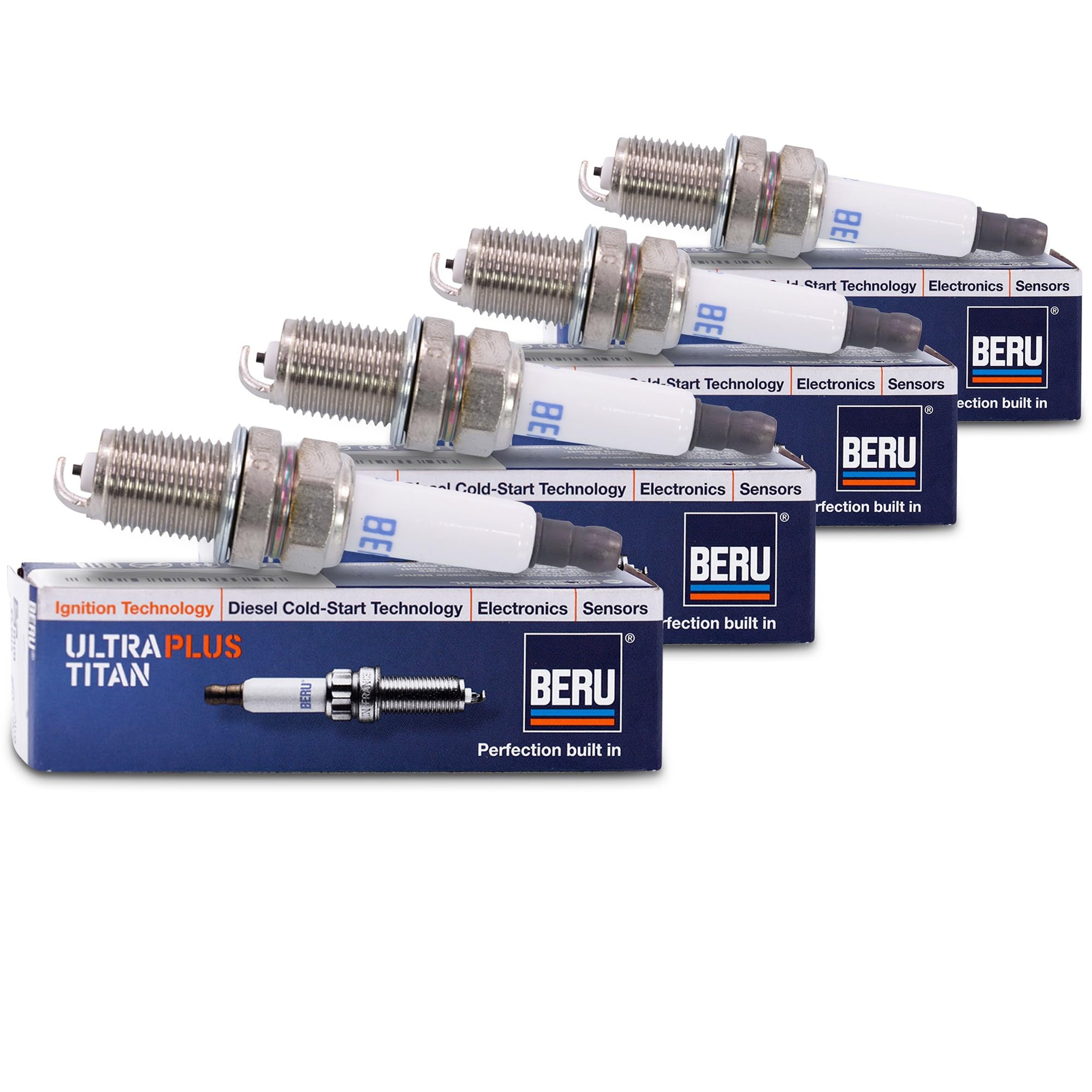 ATEC Germany 1x Modulo di accensione Bobina di accensione, 4x Candela