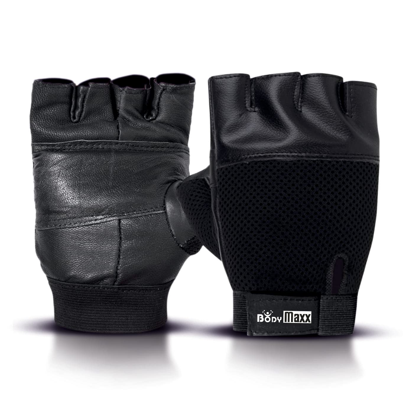 Body Maxx High Elastic Wrist Support Leather Gym Gloves, Lightweight & Breathable, Non-Slip,Unisex, Heavy Duty for Powerlifting, Cross Training Workout. (B0C5R3ZPRD) Amazon Price History, Amazon Price Tracker