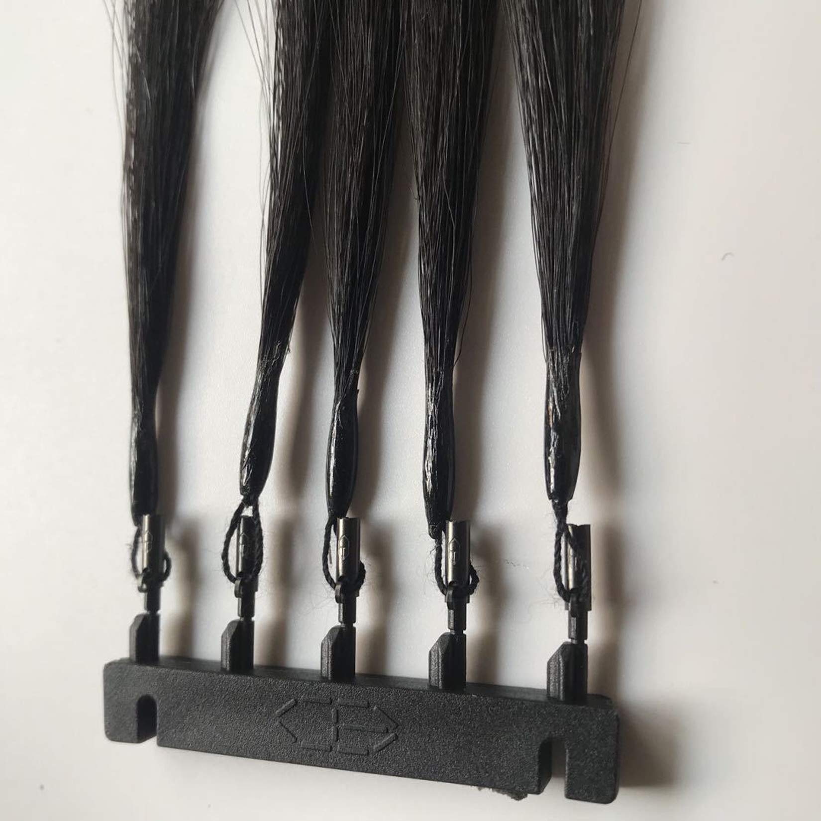 Capelli di prima generazione Capelli diritti 6d Estensioni per capelli 6D Tecnologia non marcatura Estensione dei capelli 10 righe,A,26"(65 cm)