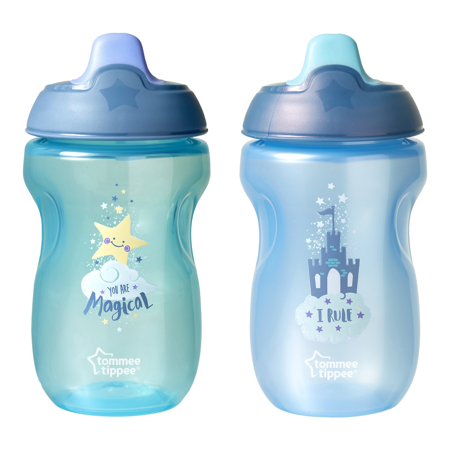 Tommee TippeeToddler Sippee Cup, Boy – 9+ Months, 2pk