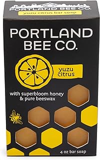 Portland Bee Co. Jabón en barra de cera de ab...