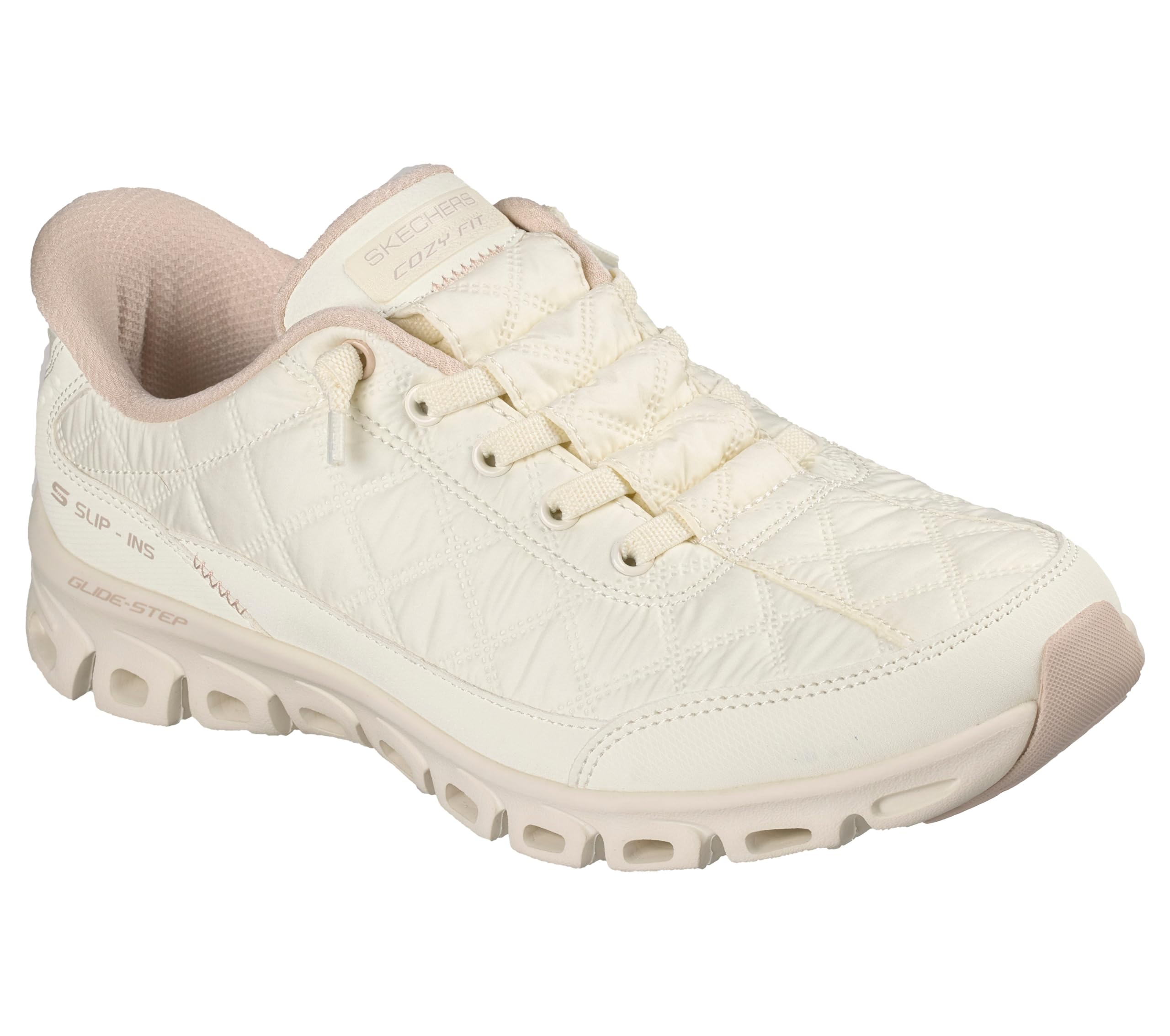 Skechers Mujer Glide-Step At Ease Slip-In Entrenador