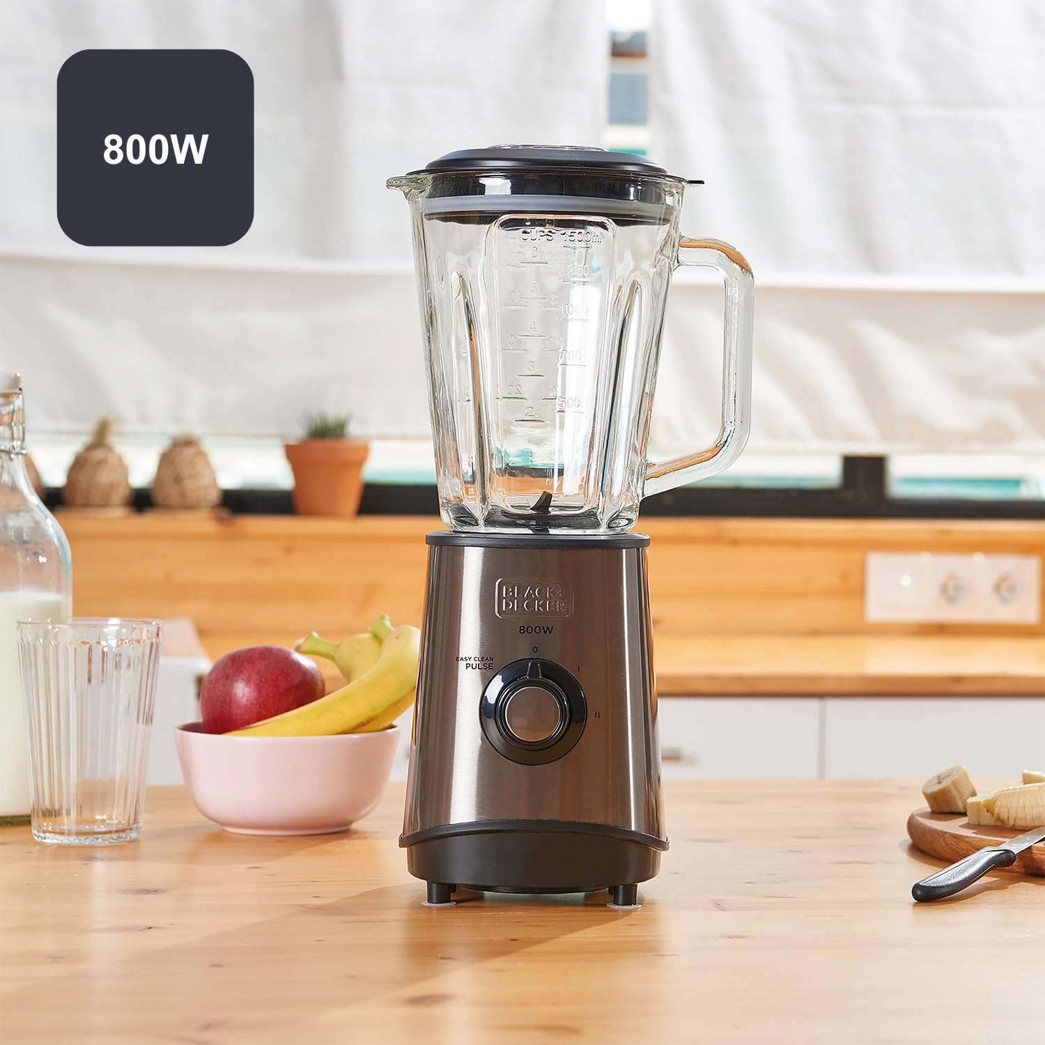 Black Decker 2 Speed Stick Hand Blender Mill 300W 1.5L(SB2500-B5) - AL-YASSIN AP