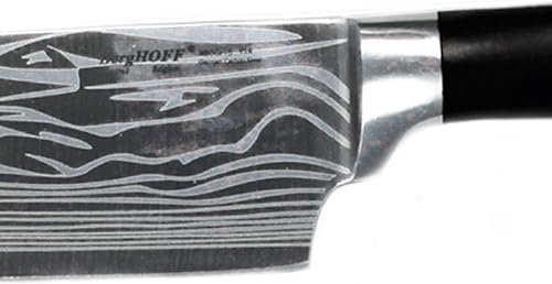 Miniatura 8 de Berghoff Antigua - Juego de cuchillos y tenedores para carne, acero inoxidable, hoja afilada, mango de PP, remaches triples