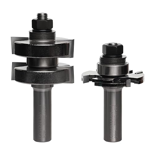 Miniatura 21 de Broca encaminadora Freud 99–001 1/2-pulgadas a 1–1/4 pulgadas con vástago 1/2 pulgada