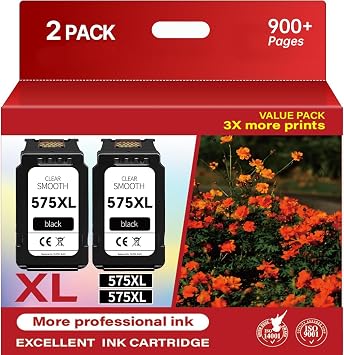575XL Ink PG-575XL Printer Ink Cartridges, Replacement for Canon 575