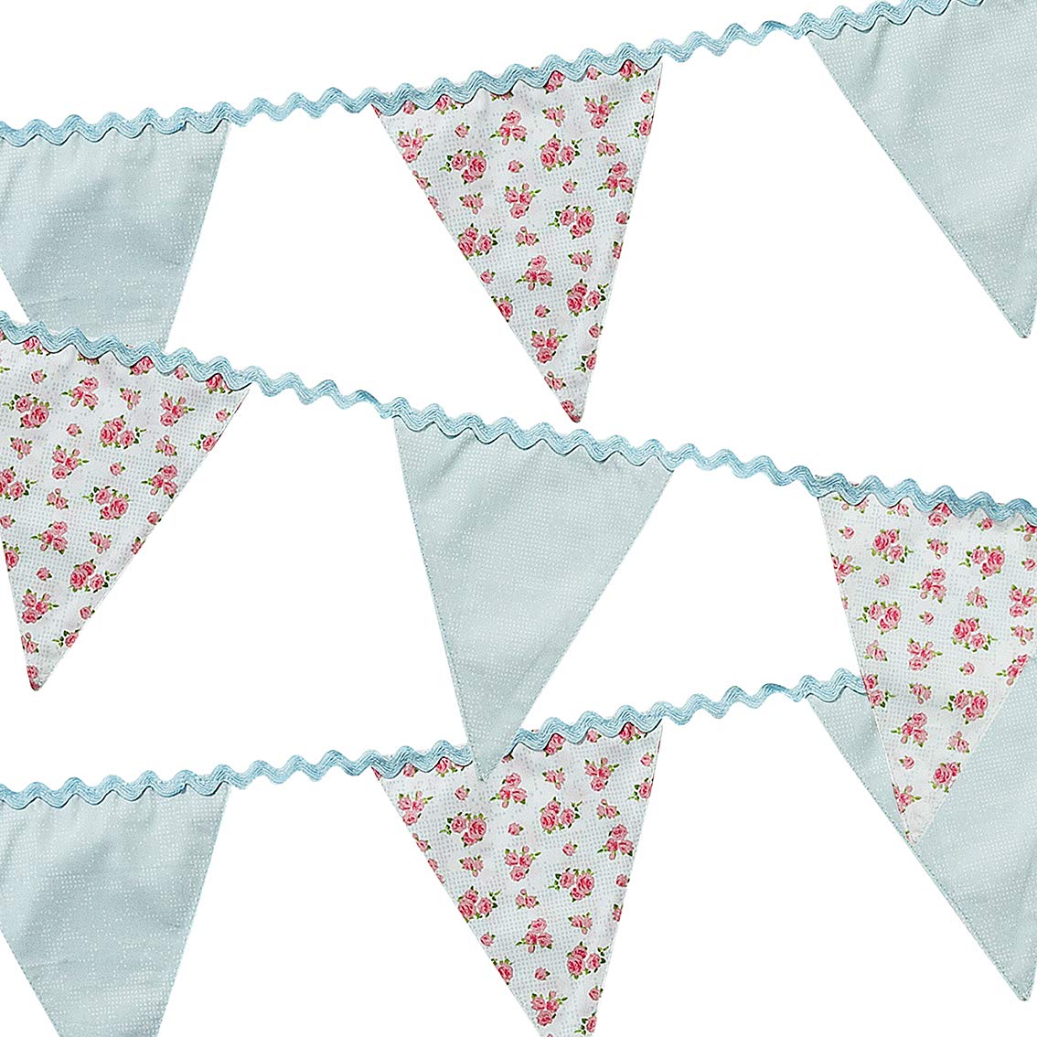 Talking Tables Truly Scrumptious Floral Banner for Tea Party, Weddings and Birthday Party, Multicolour