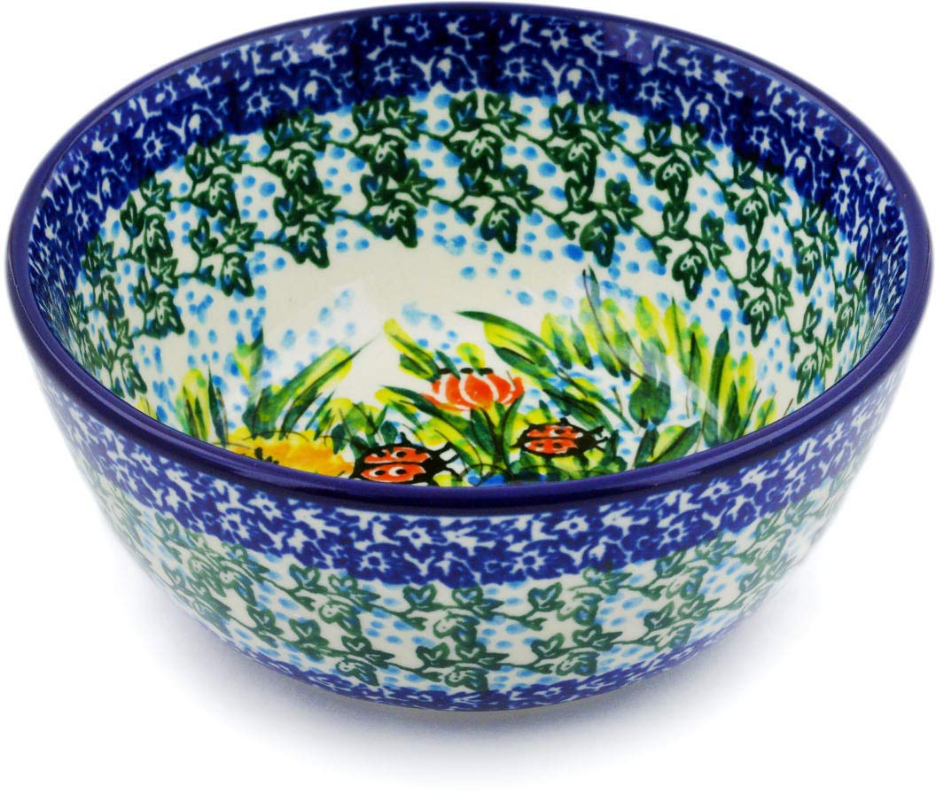 Buy Polish Pottery 4¾inch made by Ceramika Artystyczna (Lucky Ladybug