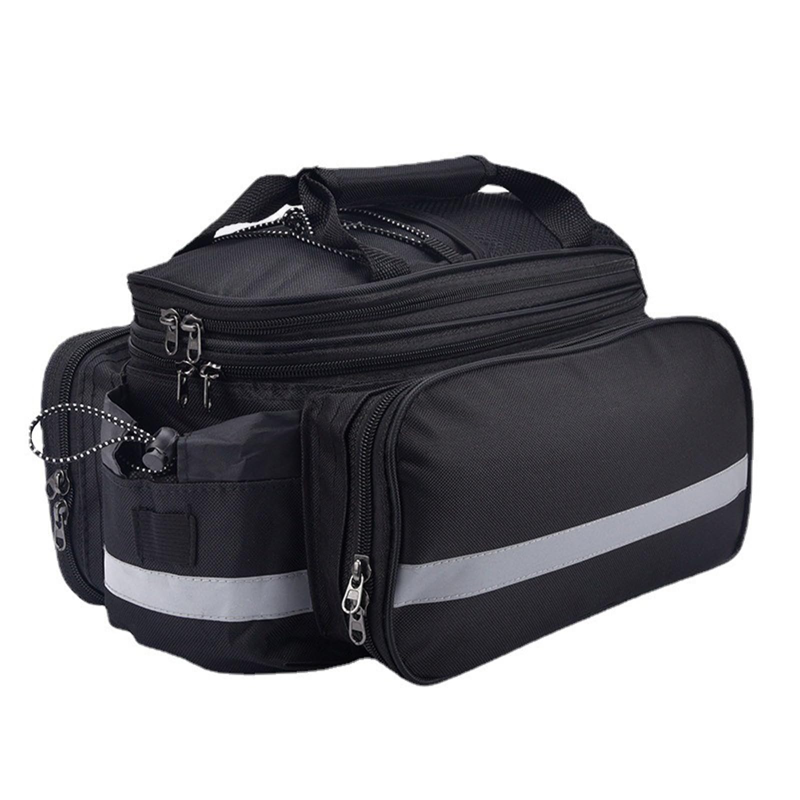 Bolso Impermeable para Maletero de Bicicleta, Bolsa Trasera para 3 en 1, Bolsa de Transporte de Equipaje, Alforja Maletero Resistente con Gran Capacidad y Seguridad