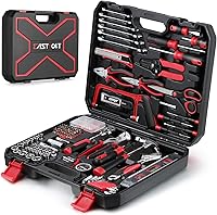Vista 1 de Eastvolt 218-Piece Household Tool Kit, Auto Repair Tool Set, Tool Kits for Homeowner, Plier, Screwdriver Set, Socket Kit and Toolbox Storage