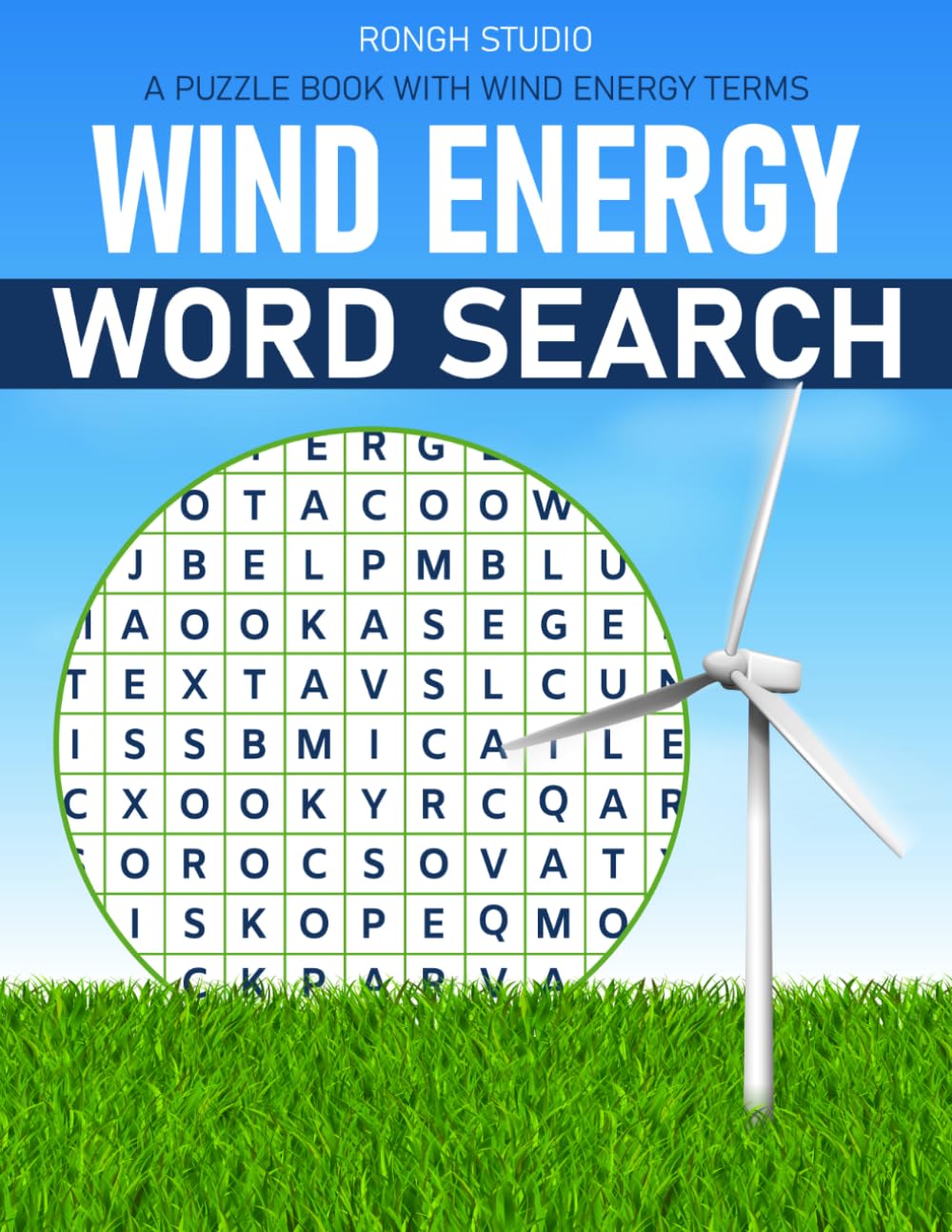 Wind Energy Word Search: A Puzzle Book Filled with Wind Energy Related Terms