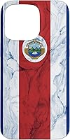 Vista 31 de Costa Rica Flag and Elegant Background - Costa Rican Pride Case for iPhone 17