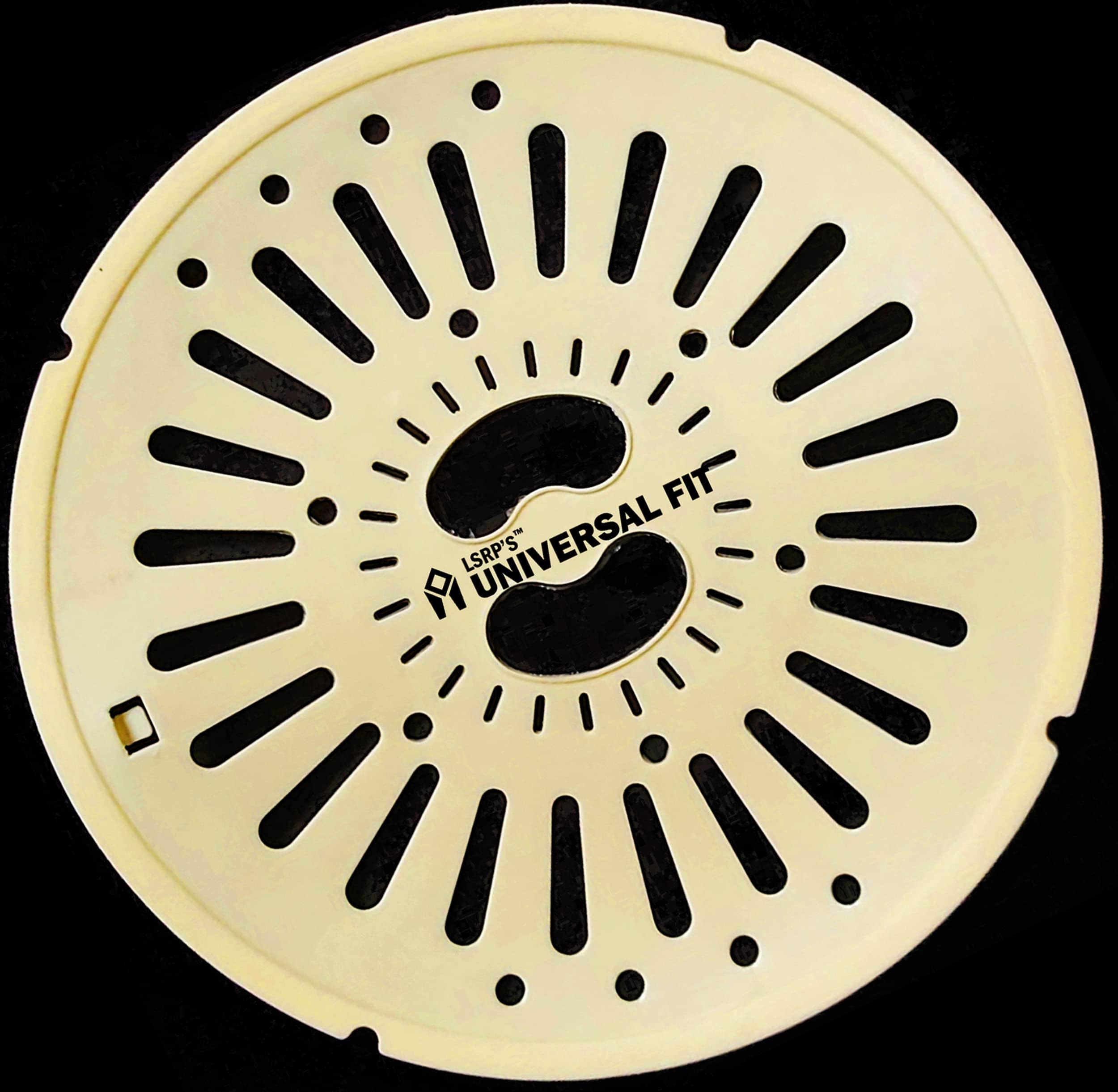 LSRP'S Universal Fit (26CM) Spin Cap Compatible with LG Spin Cap for 7.5kg & 8kg Semi Automatic Washing Machine Dryer Spin Cap/Spinner Cap/Spin Cover/Drier Safety Lid & Plate - Yellow - 1U