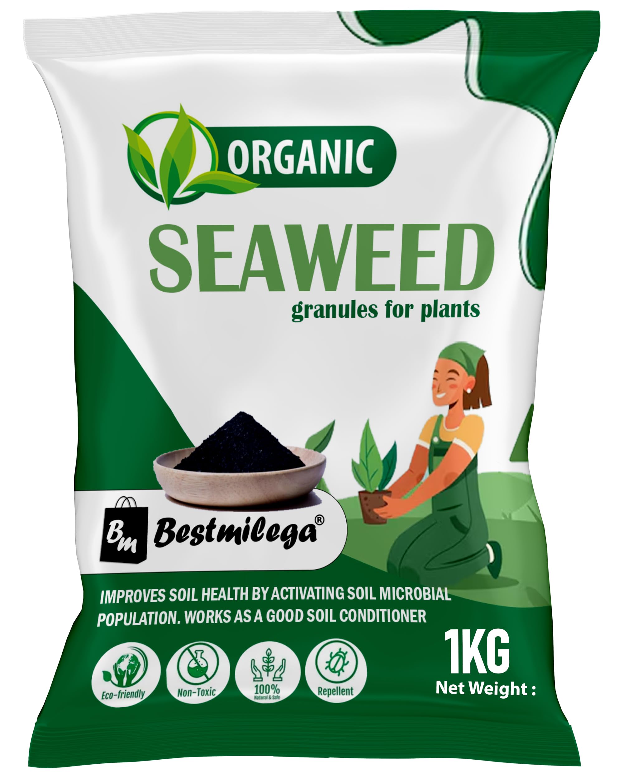 See full amazon price history chart for BEST MILEGA Seaweed Fertilizer for Plant, Seaweed Granules for Plants Seaweed Extract Granules - Organic Fertilizer & Growth Promoter for Plants 1 kg BEST MILEGA Seaweed Fertilizer for Plant, Seaweed Granules for Plants Seaweed Extract Granules - Organic Fertilizer & Growth Promoter for Plants 1 kg (B0CQ55WPYR) Amazon Price History, Amazon Price Tracker
