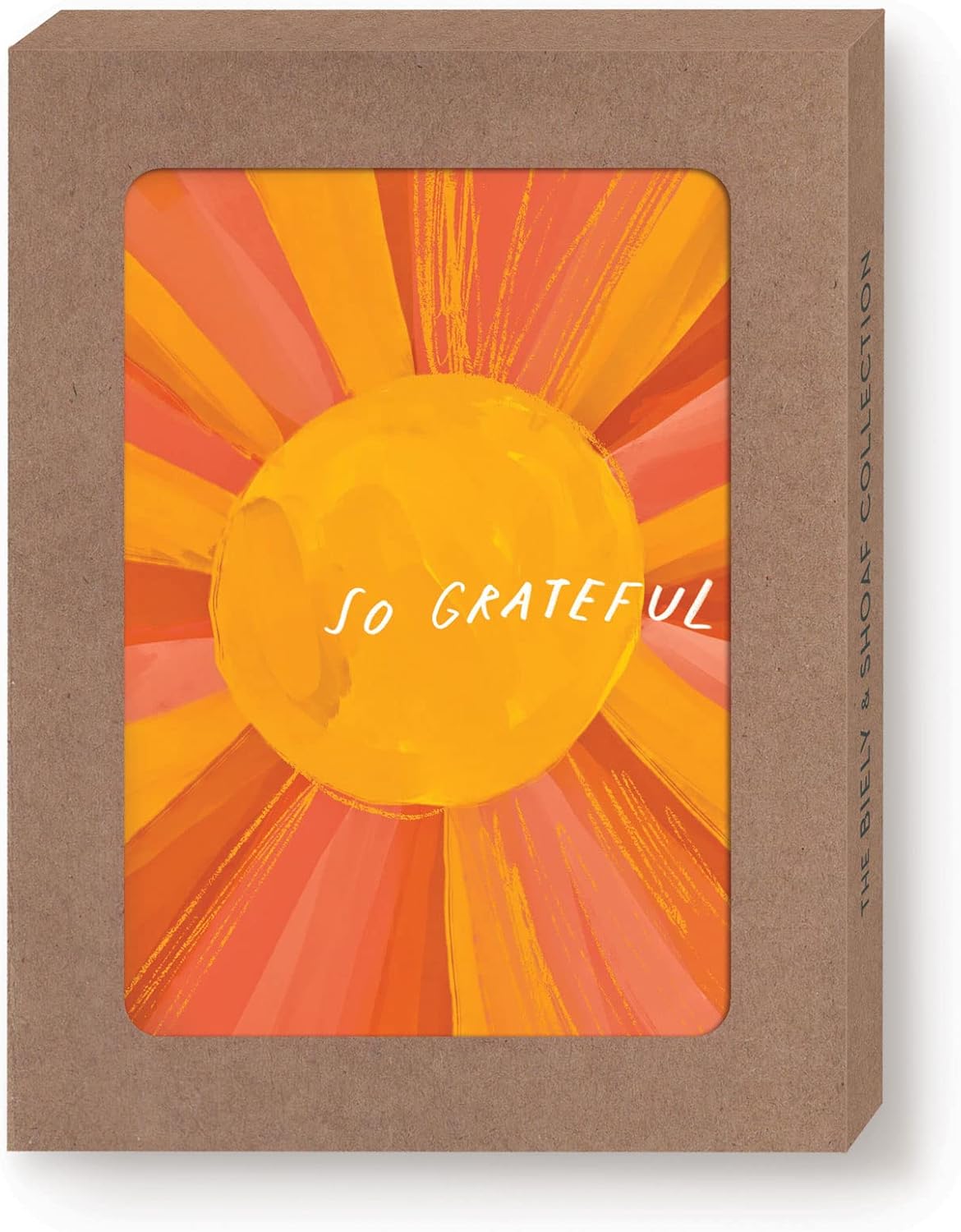 Biely & Shoaf Sunshine Grateful Boxed Notes, 10 Cards