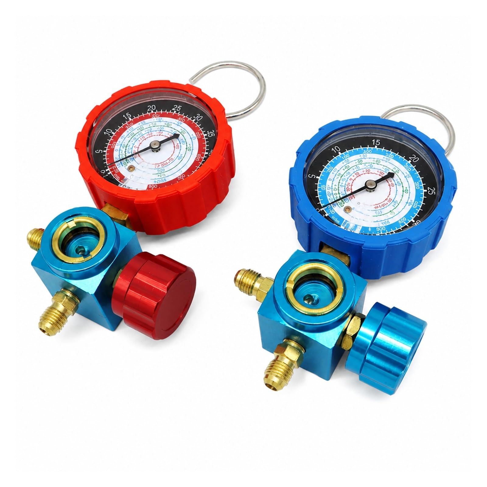 Ciśnieniomierz, Wskaźnik Kolektora Czynnika Chłodniczego R410A 800/500PSI | High set 1