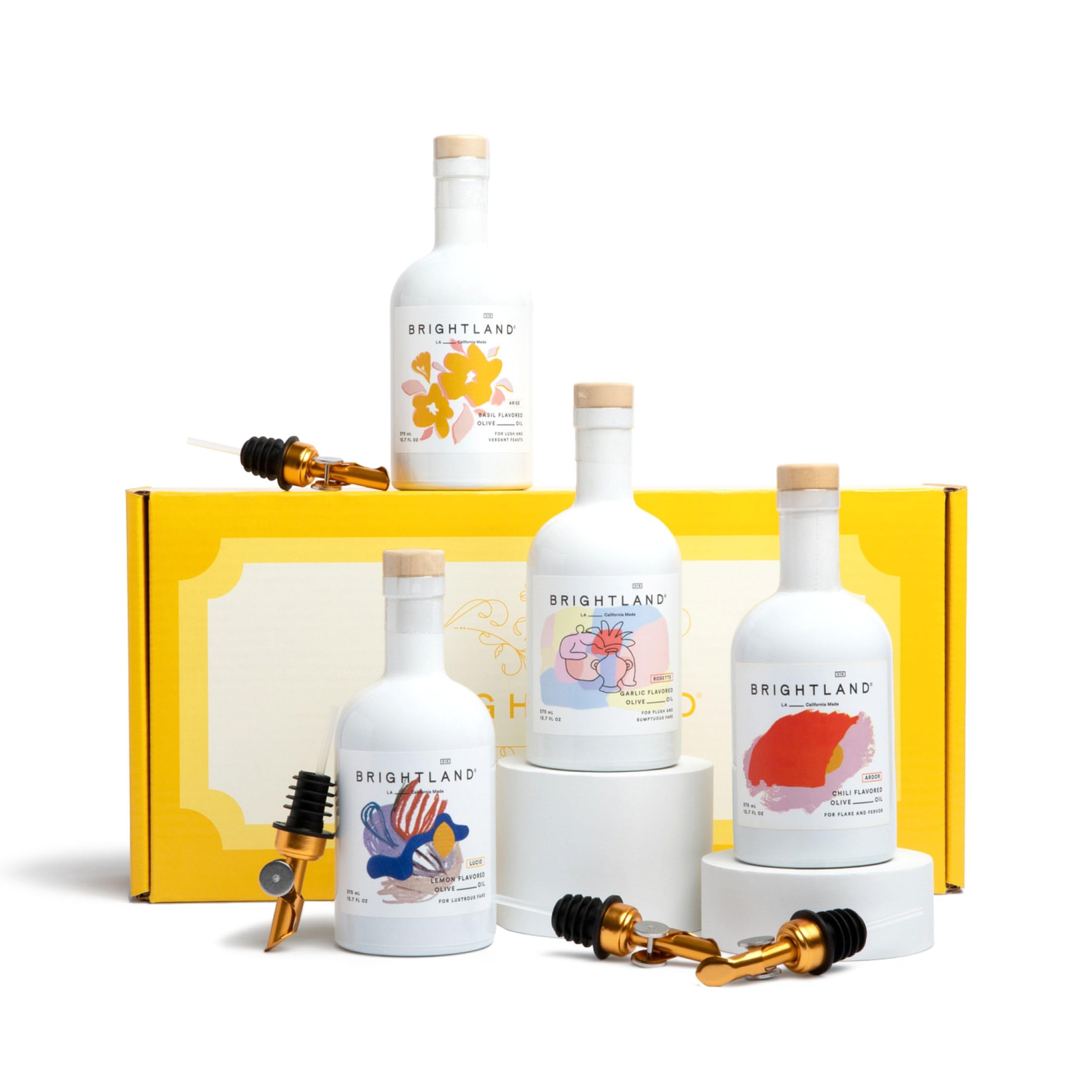 Amazon.com : Brightland The Artist Series Infused Olive Oils 12.7