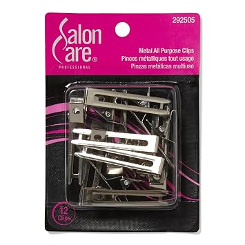 Salon Care All Purpose Metal Clips