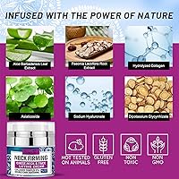 Vista 7 de Crema reafirmante para el cuello que aprieta la piel flácida, crema para el cuello antienvejecimiento, línea fina de arrugas suaves, piel suelta