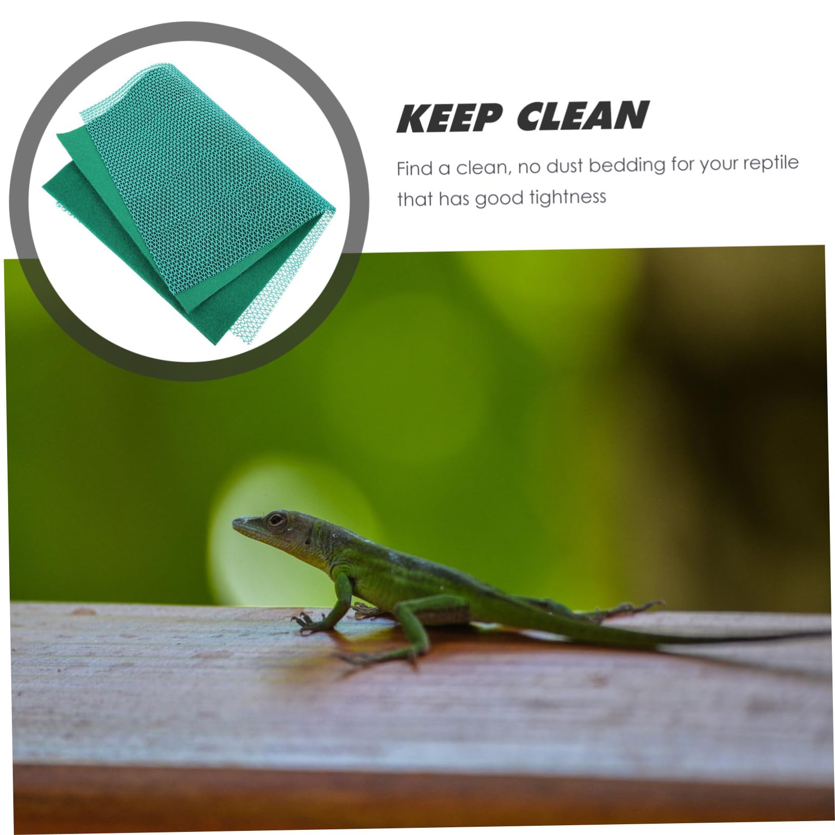 BESTonZON Reptilienkäfig-Einlagen Aus Strapazierfähigem Material Passend Für Terrarien Schützt Vor Nässe Und Kratzern Waschbar Und Wiederverwendbar Für Schlangen Schildkröten Und Eidechsen