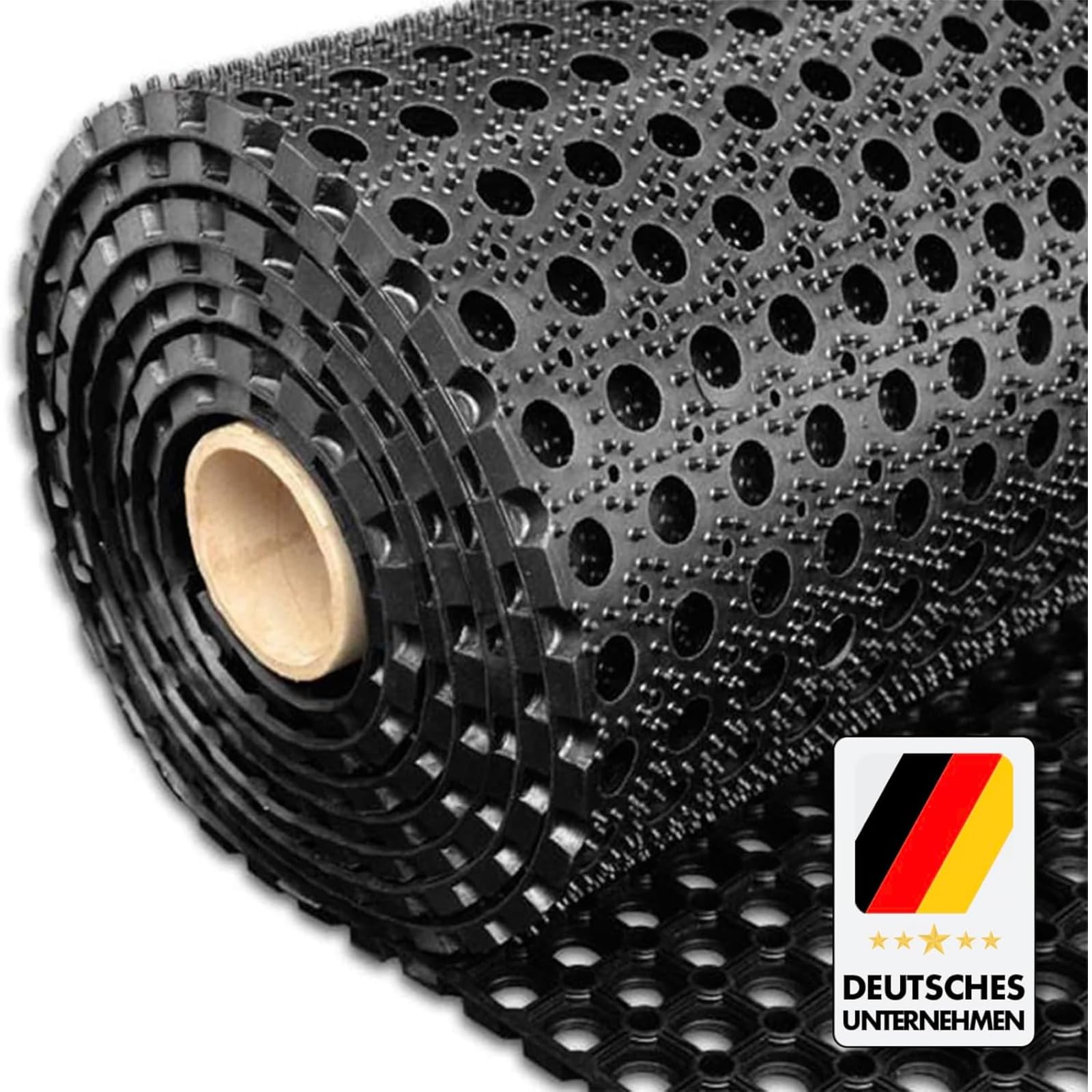Karat Tappetino In Gomma Ad Anello – Zerbino A Nido D'Ape Octodoor Per Drenaggio (100 X 200 Cm)