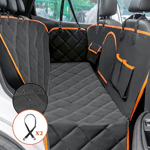 Miniatura 8 de Nobleza Extensor de asiento trasero para perro y mascota, protector de asiento trasero convertible antideslizante impermeable con ventana visual de