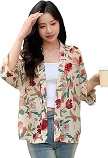 TOPLOT Women's Shrug | Stylish Layering Top | Floral Design Shrug | Easy Wear Structure | Trendy Look Styling | Versatile ... Price In India