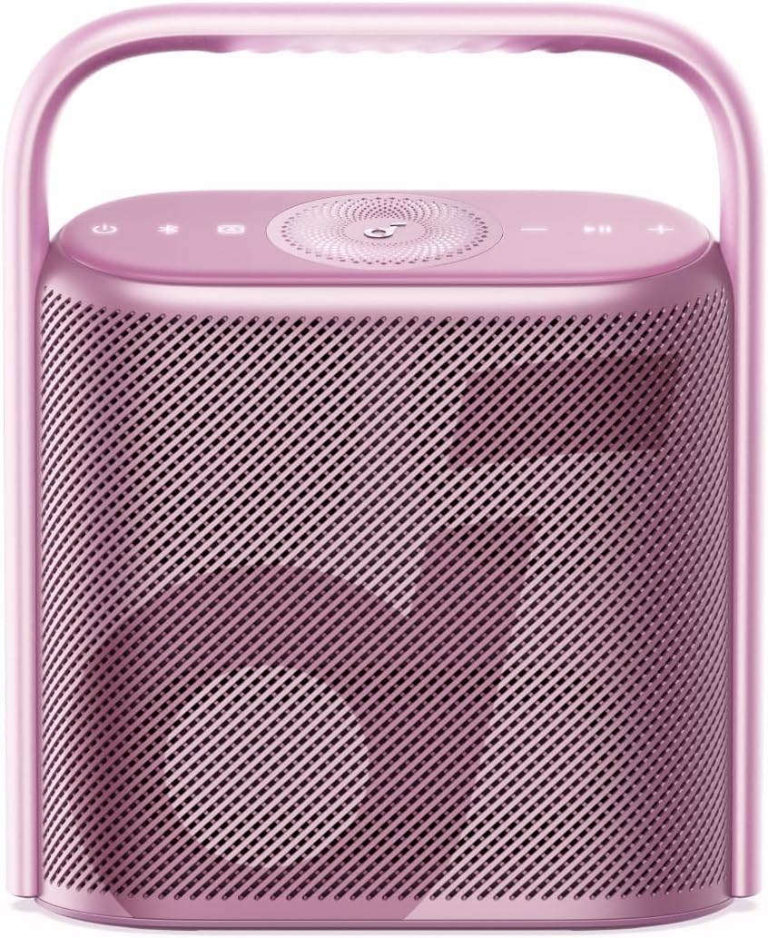 soundcore Motion X500 Bluetooth Speaker, Portable Speaker with Immersive Spatial Audio, Wireless Hi-Res Sound with 3X Detail, 3-Channel Audio and an Upward Firing Driver with Ambient Light