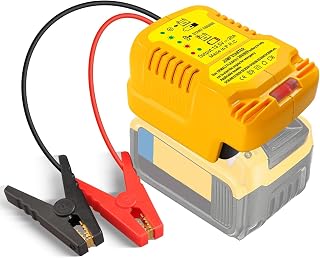 Ejoyous 12V CAR START-UP HELP PORTABLE START-UP Unit & Power Bank Adapter for, and Series 20 60V-Lithium Batteries