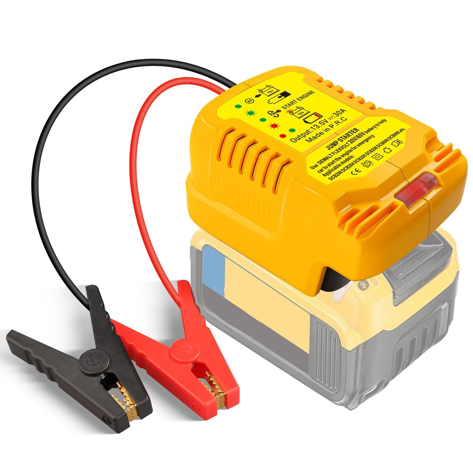 12V Car Jump Starter for DCB206 DCB230 DCB240 DCB612 DCB609 DCB606 for Jumpstarting Trucks SUVs Full Size Sedans