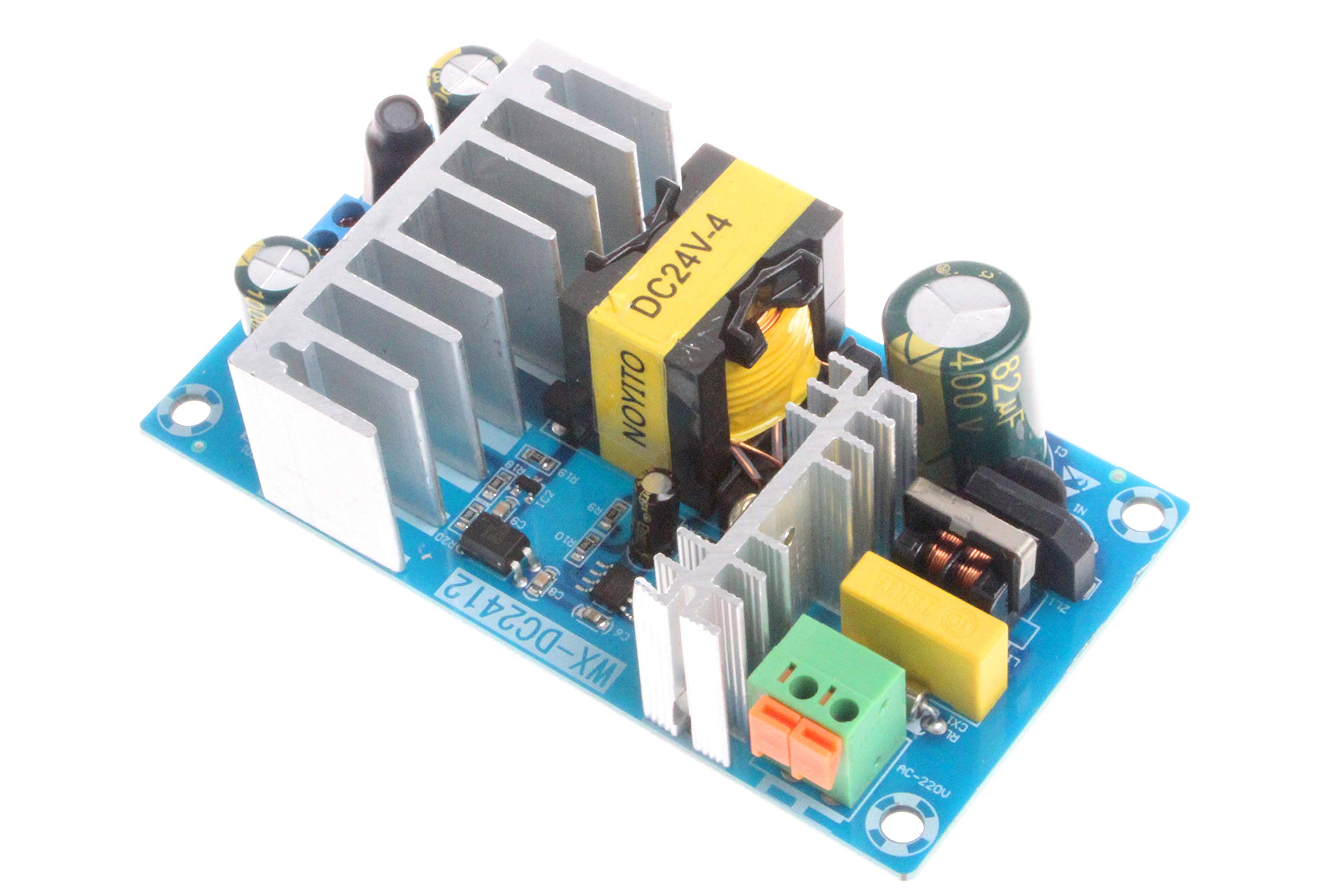 NOYITO AC to DC Isolated Power Supply Module AC 120V 90V - 265V to DC 24V 4A 100W Peak 24V 6A 144W Max Power Module with Overvoltage Overload