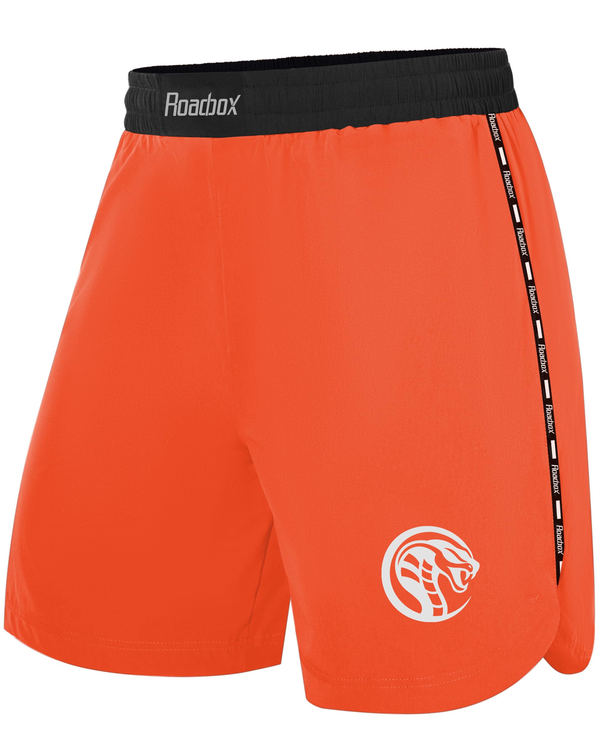 Roadbox Men's MMA BJJ Jiu Jitsu Shorts, No Gi Grappling Boxing Shorts